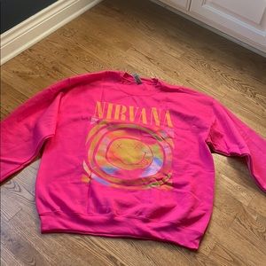 💗Pink Nirvana sweatshirt💗